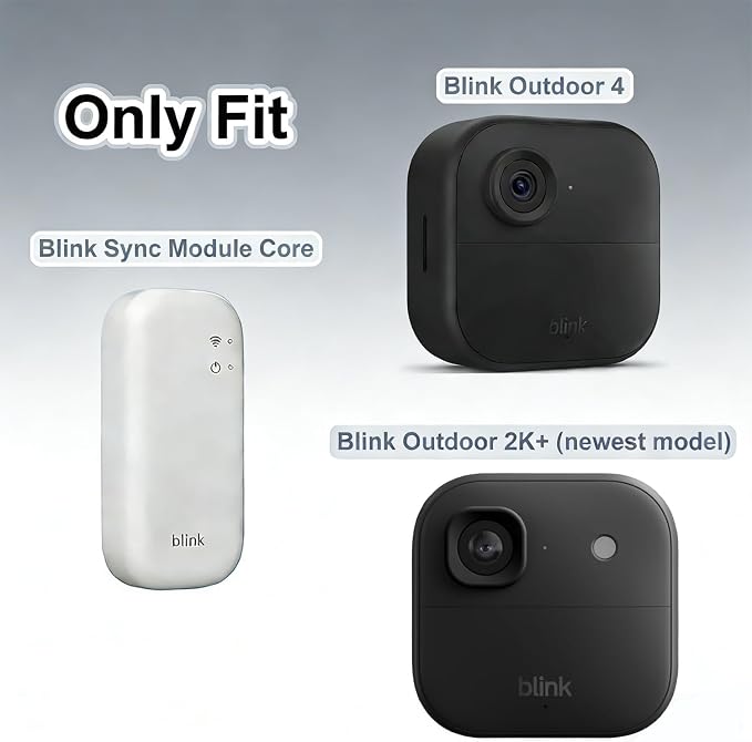 Camera Cover for Blink Outdoor 4/2K+ & Sync Module Core Mount, Weatherproof - Image 3