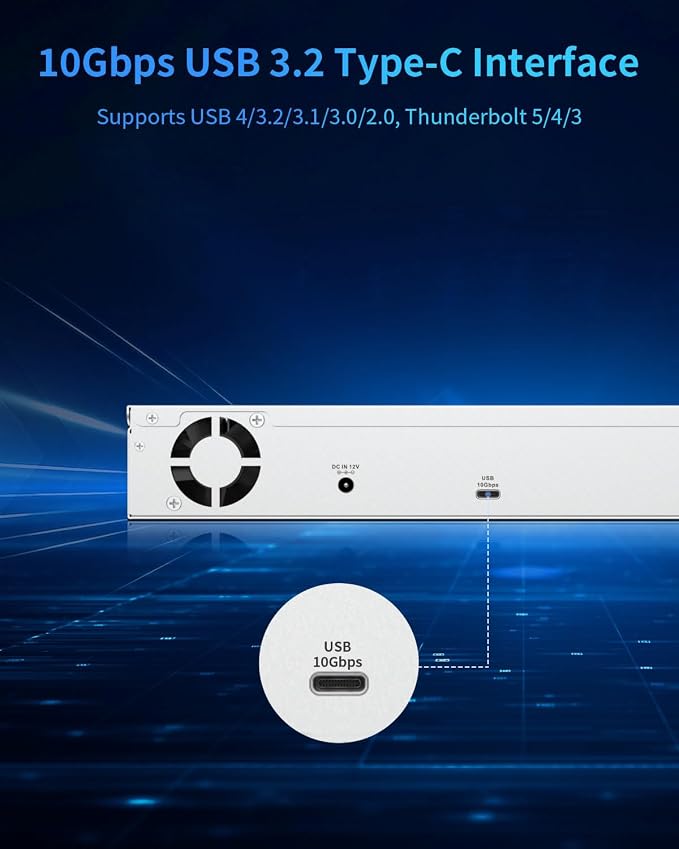 TERRAMASTER D4-320U Hard Drive Enclosure - Image 5