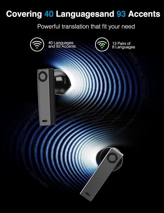 Timekettle X1 AI Interpreter Hub — 40-Language, Two-Way Translation Device - Image 4