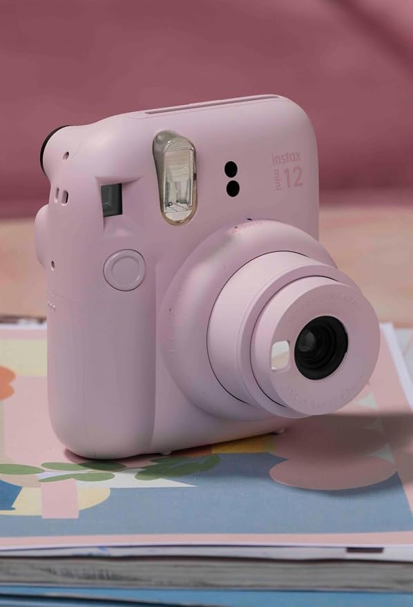 instax mini 12 Camera, Blossom Pink - Image 4