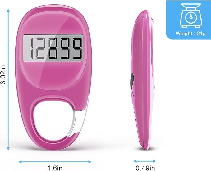 Simple Pedometer for Walking, Accurate Step Tracker - Image 7