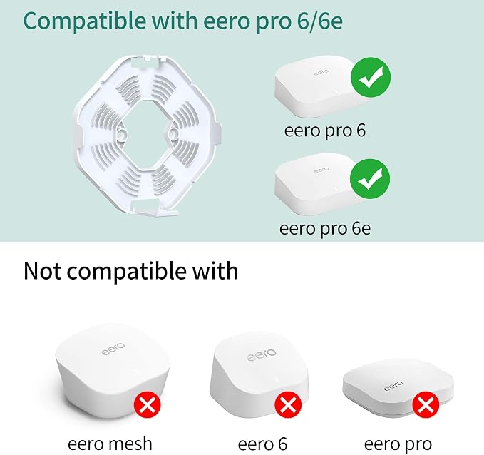 HomeMount Made for eero Pro 6/6e Wall Mount - Image 2