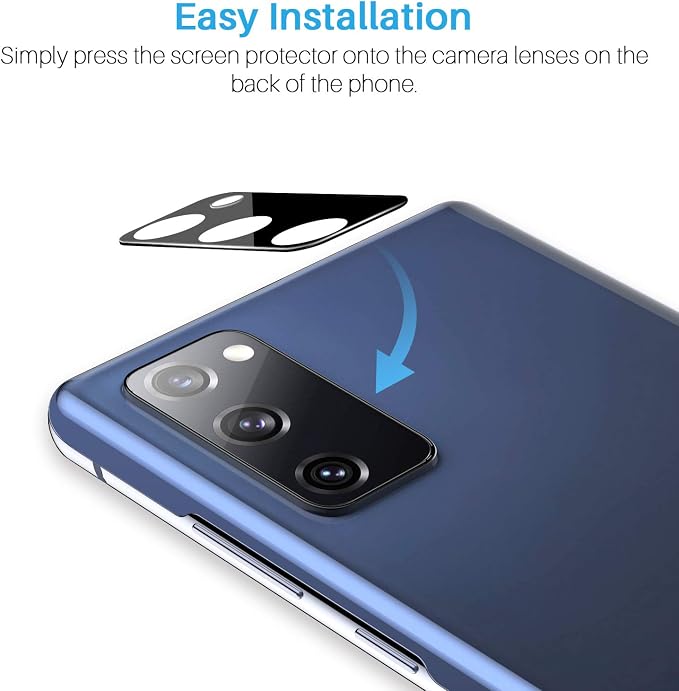 LK 3 Pack Samsung Galaxy S20 FE 5G Screen Protector+3 Pack Camera Lens Protector - Image 5