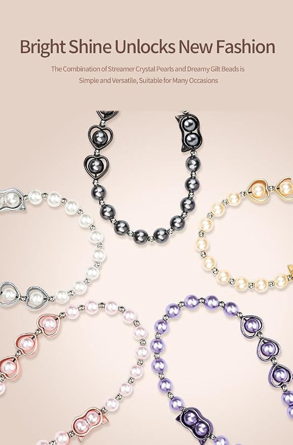 Phone Charm Beaded Strap Cute Cell Phone Wrist Straps String Accessories Hand - Image 5