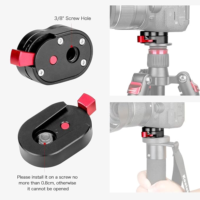 Koolehaoda Mini Quick Release Plate System - Image 3