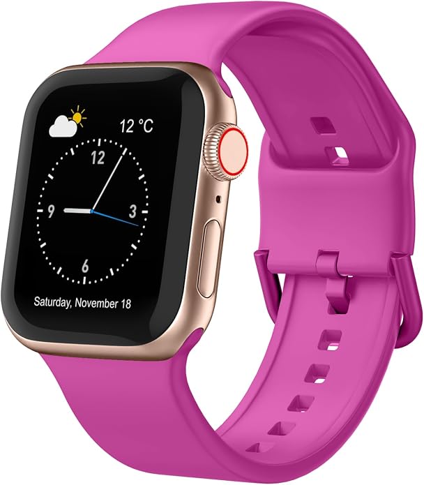 Sport Band Compatible with Apple Watch Bands 49mm 46mm 45mm 44mm 42mm 41mm 40mm by Recoppa