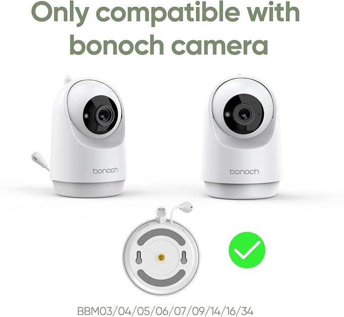 bonoch Adjustable Baby Monitor Wall Mount, Compatible Baby Camera Adjustable - Image 7