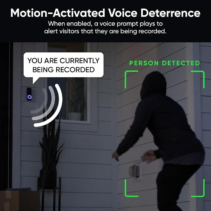WYZE Wireless Duo Cam Video Doorbell, Battery Powered, 2K Full HD Video - Image 8