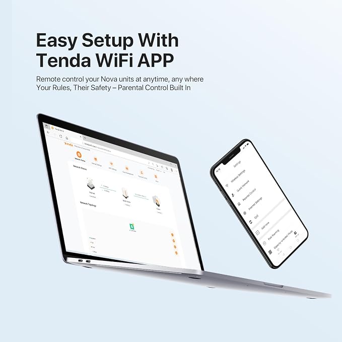 Tenda AX1500 Mesh WiFi 6 System Nova MX3 - Image 8