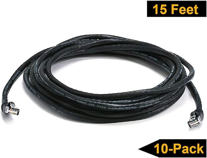 iMBAPrice 10' Cat5e Network Ethernet Patch Cable, 10 Pack - Image 6