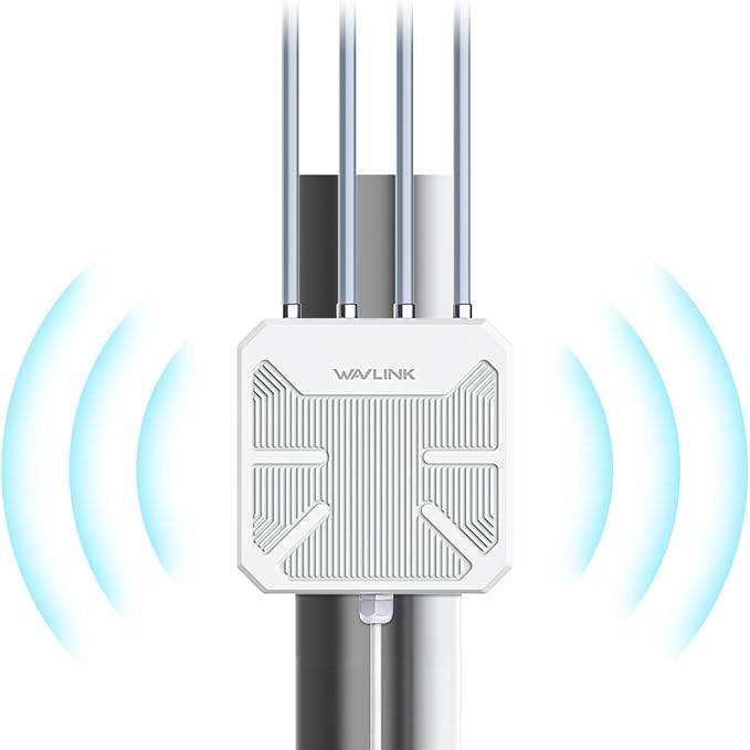 2026 AX1800 Outdoor WiFi 6 Extender Long Range, WAVLINK Outdoor WiFi Access by WAVLINK%C2%AE