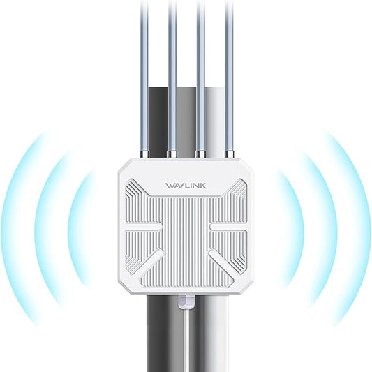2026 AX1800 Outdoor WiFi 6 Extender Long Range, WAVLINK Outdoor WiFi Access by WAVLINK%C2%AE