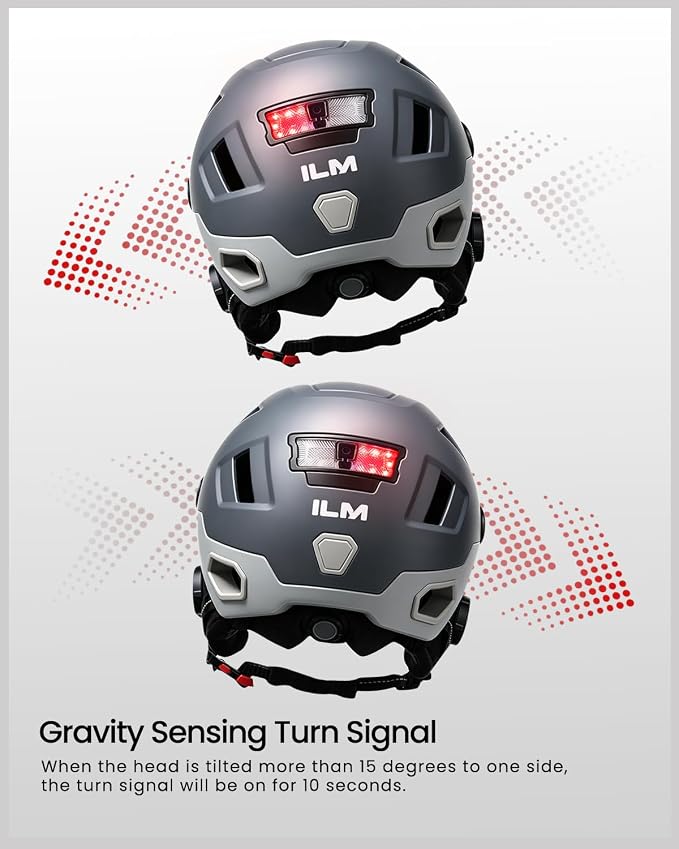 ILM Smart Adult Bike Helmet - Image 6