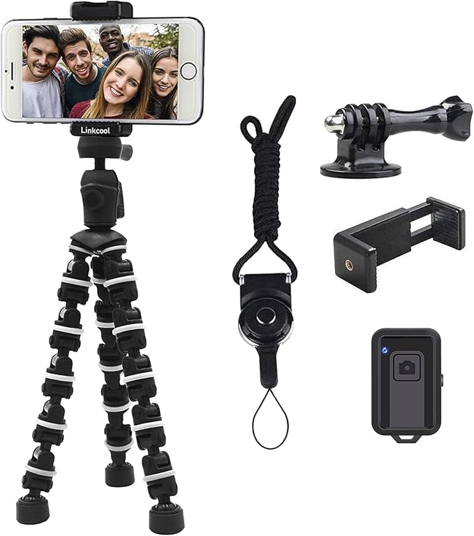 Phone Tripod, Linkcool Octopus Tripod by Linkcool