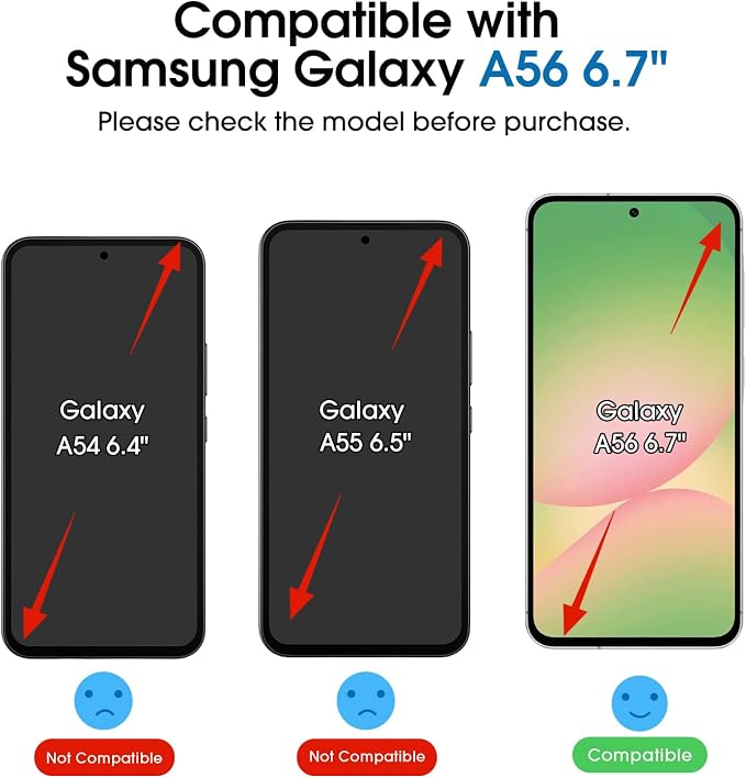 amFilm Auto-Alignment OneTouch for Samsung Galaxy A56 5G 6.7" Screen Protector - Image 2