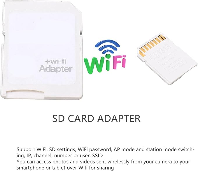 Fdit Storage Card WiFi Adapter, Efficient Multi Device Connection Wireless - Image 5