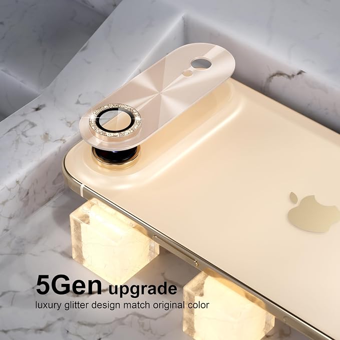 Choiche Compatible for iPhone 17 Air Camera Lens Protector, Bling Camera Cover - Image 7