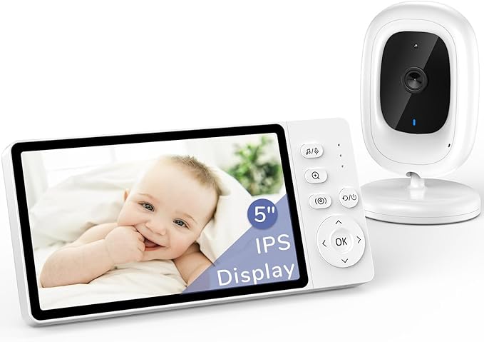 2026 1080P No WiFi Video Baby Monitor, HD Night Vision, Two-Way Talk, by Jeeber