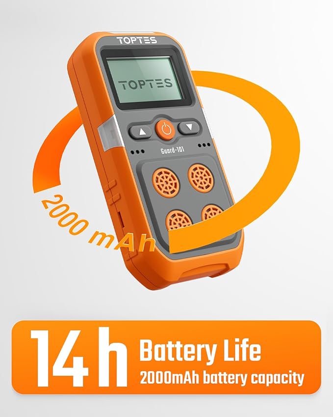 TopTes Guard-101 Gas Detector, 4 Gas Monitor - Image 4