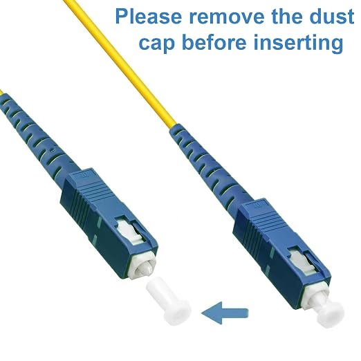 FLYPROFiber- OS2 SC UPC to SC APC Fiber Patch Cable, Single Mode Fiber Optic - Image 5