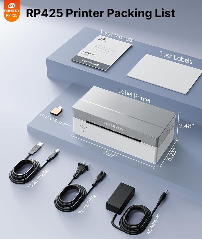 Rongta Shipping Thermal Label Printer - Image 7