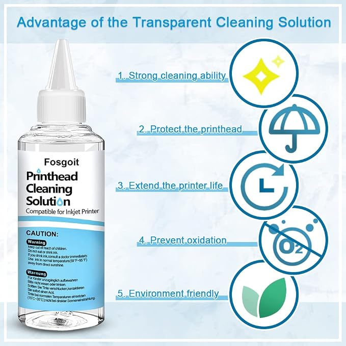 Printhead Cleaning Kits Inkjet Printers, Printer Cleaning Kit - Image 7