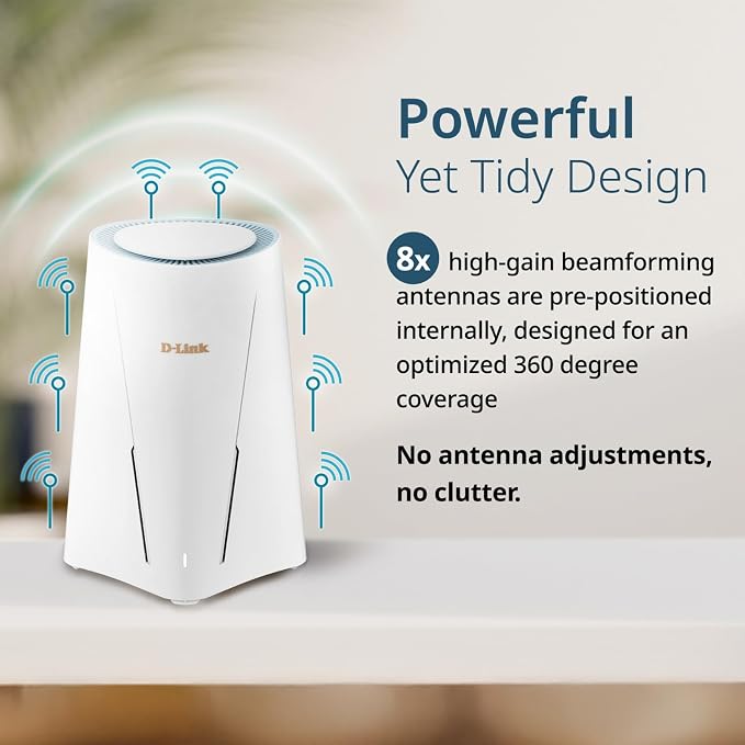 D-Link DBR-560 AX6000 Wi-Fi 6 SOHO VPN Router 1 x USB Type-C Port 1 x 2.5Gb WAN - Image 6