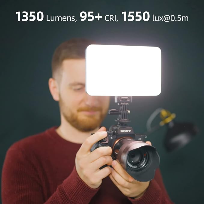 VILTROX RGB Led Panel Light, Smartphone Control Full Color On Camera LED - Image 2