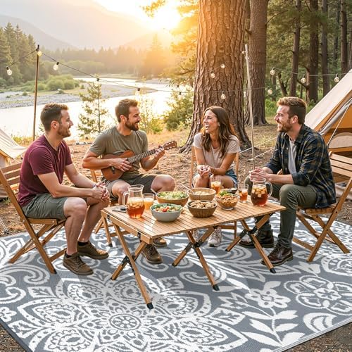 Findosom Waterproof Outdoor Rug 5' x 8' - Image 3