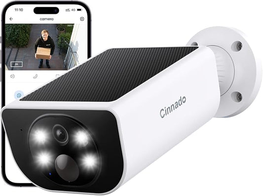 Cinnado Security Cameras Wireless Outdoor-2.4 GHz Wi-Fi Cameras by Cinnado