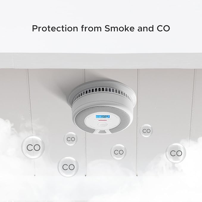 X-Sense Interconnected Smoke and Carbon Monoxide Detector 10-Year Battery - Image 5