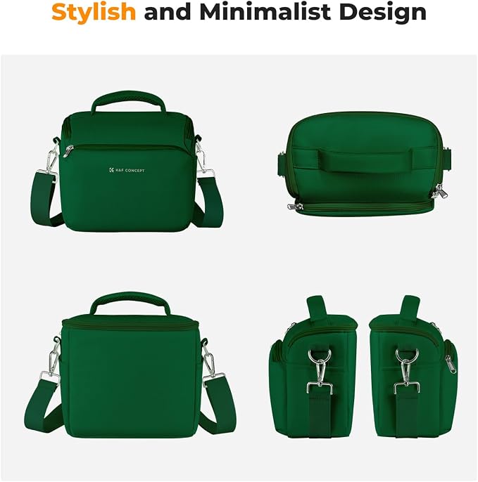 K&F CONCEPT Camera Sling Bag Small Crossbody Camera Case DSLR/SLR/Cute Compact - Image 7