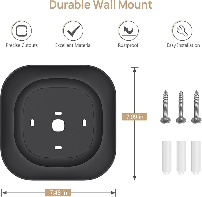 CaseBot Wall Plate for 2022 Ecobee Smart Thermostat Premium & 2022 Ecobee Smart - Image 7