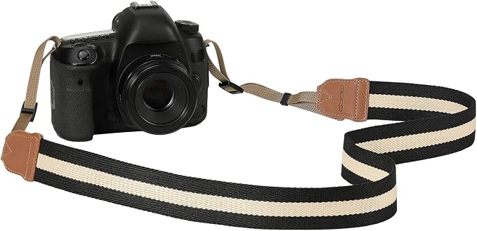 MoKo Camera Strap, Cotton Woven Camera Strap, Adjustable Universal Neck & by MoKo