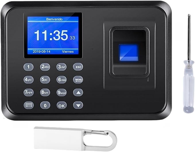 Time Clocks for Employees Small Business, Time Clock, Attendance Machine ​with by Unknown