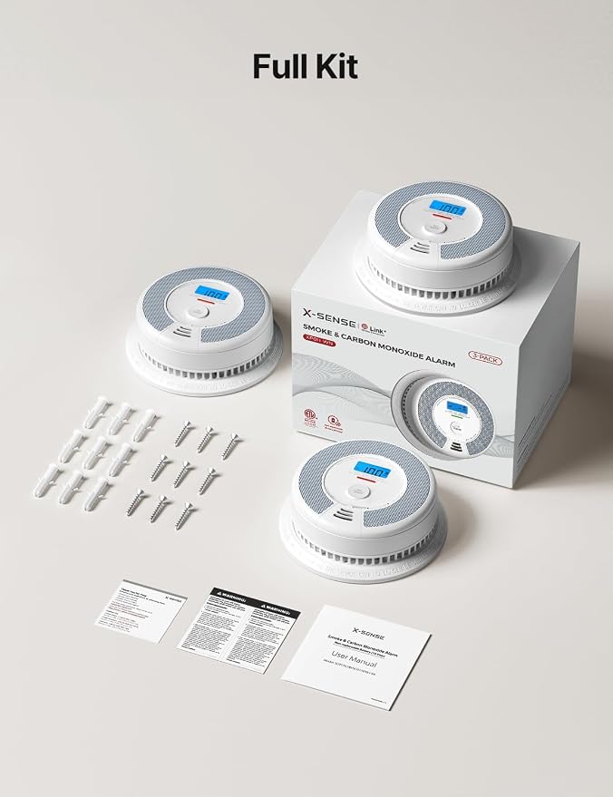 X-Sense Wireless Combination Smoke and Carbon Monoxide Detector, 10-Year - Image 9