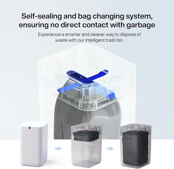 Airdeer Automatic Trash Can, 4 Gallon Self Sealing and Self-Changing Smart - Image 3