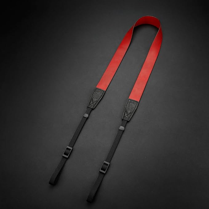 Crazy Horse Leather Camera Strap, Vintage Camera Strap, Adjustable Camera Neck - Image 8