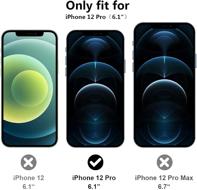 TOCOL 4 Pack Compatible for iPhone 12 Pro - Image 2