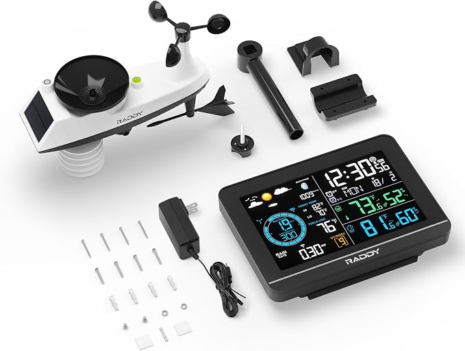 Raddy UV-6 Professional Weather Station - Image 8