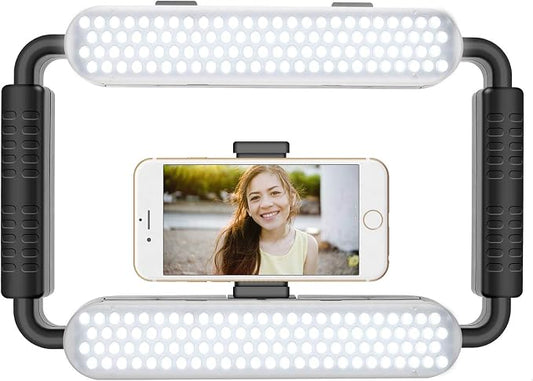 GVM Great Video Maker LED Ring Light 5600K Selfie Light, Smartphone Video Rig & by GVMGreatVideoMaker
