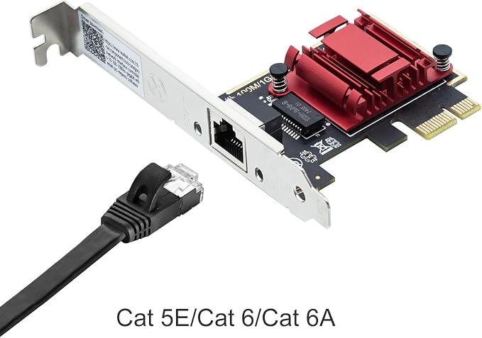 10Gtek 2.5G NIC PCIe Network Adapter 2500/1000/100Mbps PCIe Gigabit Ethernet - Image 5