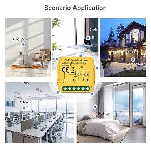 WiFi Smart Garage Door Controller, Single Channel, TUYA SMART LIFE, Mounting - Image 8