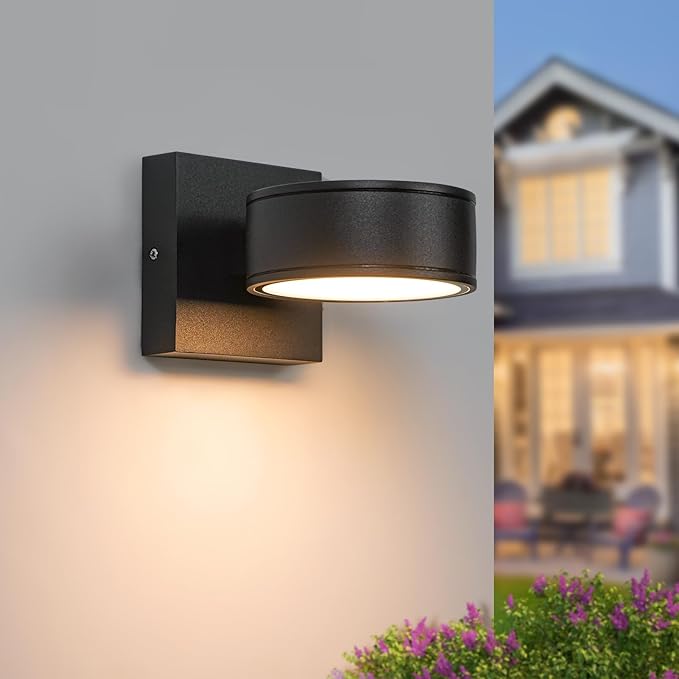 Modern Aluminum Porch Sconce Lights by QQCherry