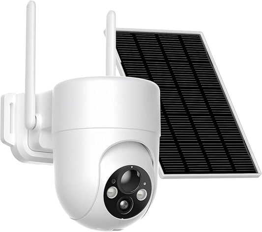 ELYSOO Solar Camera Outdoor Wireless, 2K Color Night Vision, Security Cameras by Unknown