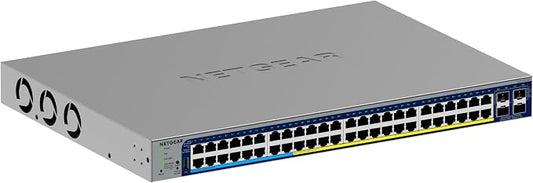 NETGEAR 52-Port Ultra60 PoE Gigabit Ethernet Smart Switch- Managed, by NETGEAR