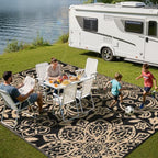 Findosom Waterproof Outdoor Rug 6' x 9' - Image 6