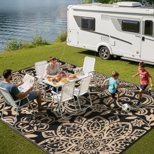 Findosom Waterproof Outdoor Rug 6' x 9' - Image 6