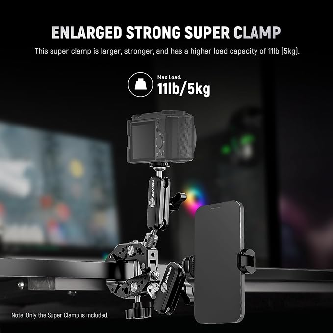 NEEWER Heavy Duty Super Clamp - Image 3