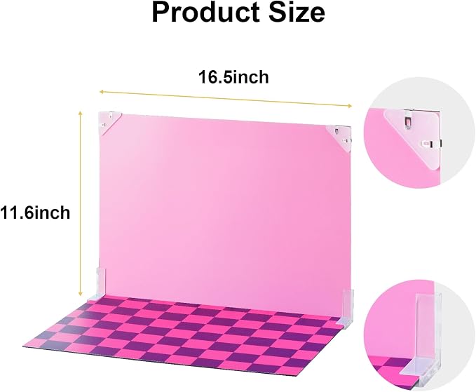 Meking 9Pcs 18Patterns Product Photography Backdrops Kit Photo Backdrop Boards - Image 9